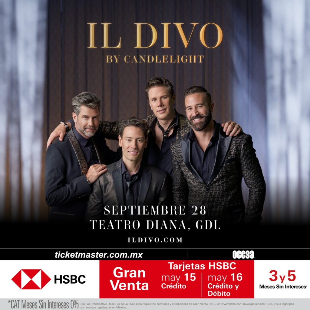IL DIVO EN GUADALAJARA 2025 TEATRO DIANA