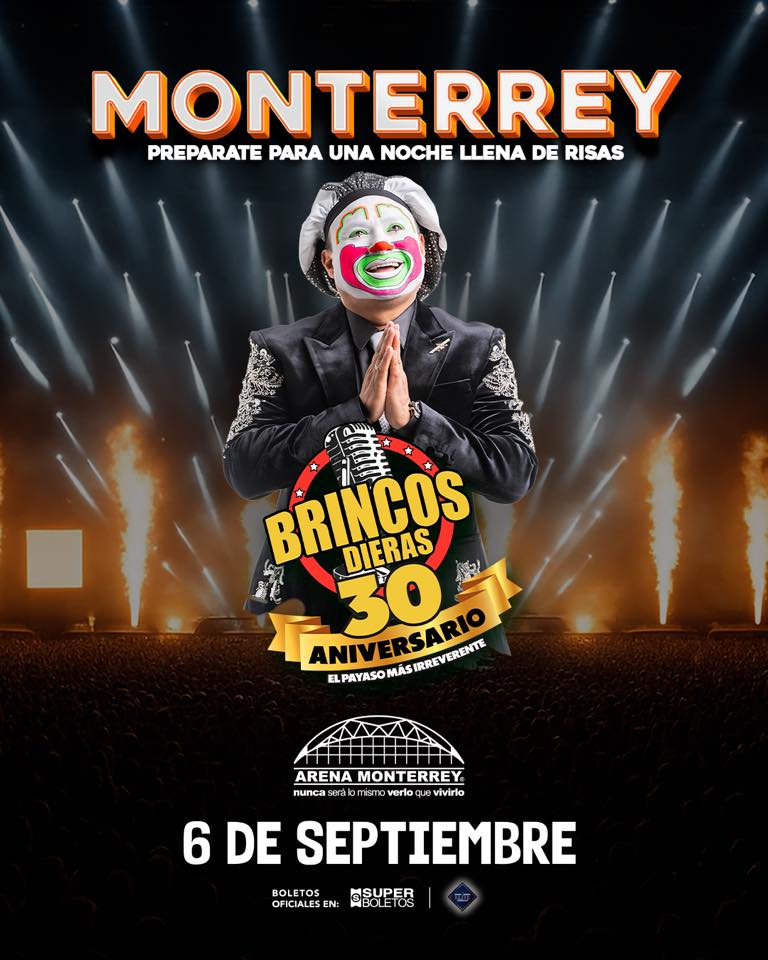 BRINCOS DIERAS EN ARENA MONTERREY 2025