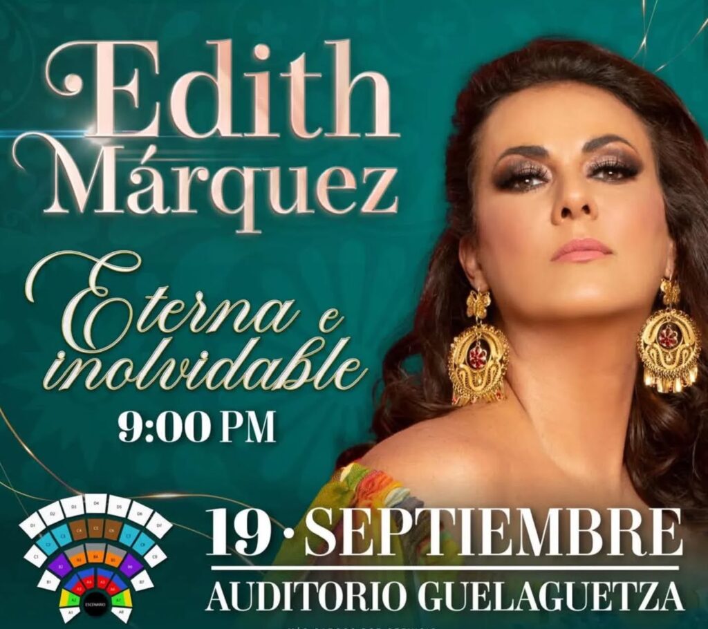 EDITH MÁRQUEZ EN OAXACA 2025 AUDITORIO GUELAGUETZA
