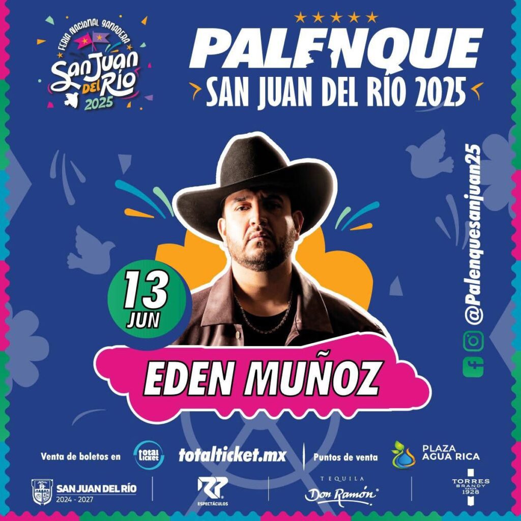 EDEN MUÑOZ EN QUERÉTARO 2025 PALENQUE SAN JUAN DEL RÍO