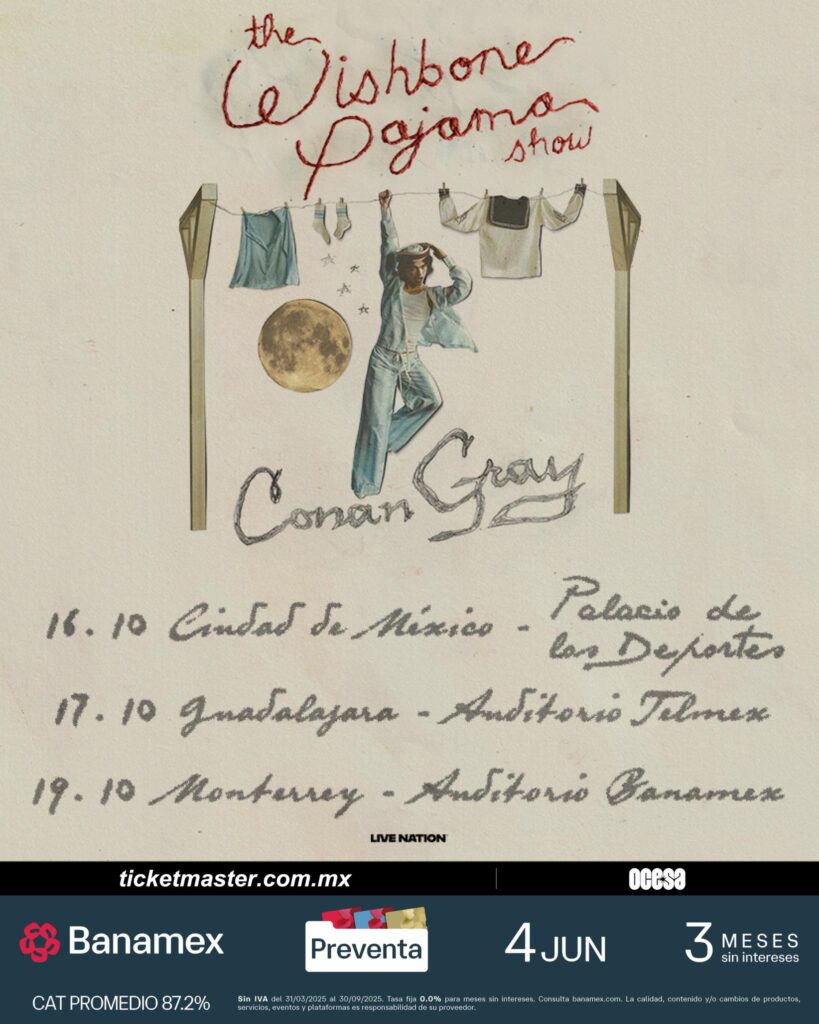 CONAN GRAY EN GUADALAJARA 2025 AUDITORIO TELMEX