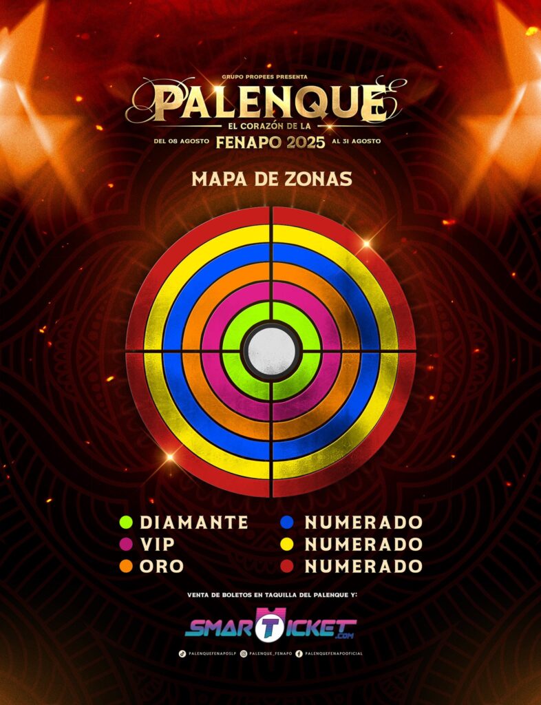 MAPA PALENQUE FENAPO 2025