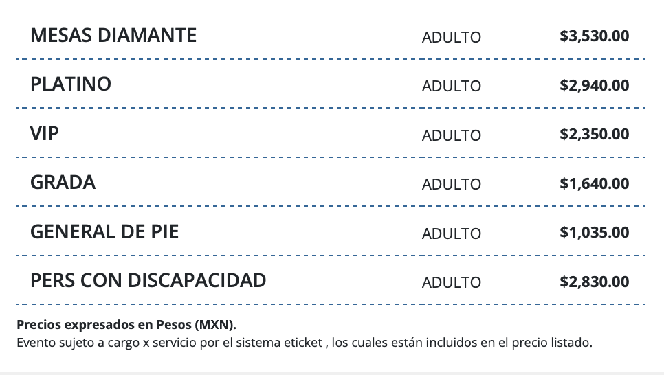 YAKIFEST TOUR EN QUERÉTARO 2025 AUTÓDROMO QUERÉTARO precios