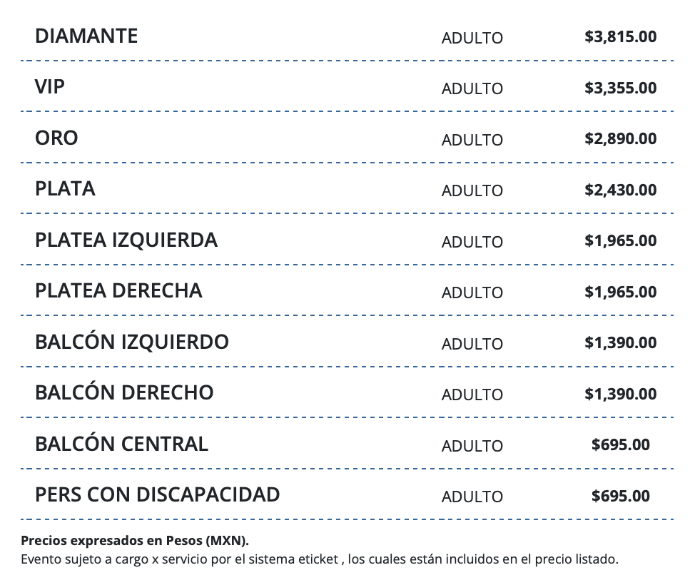 MIJARES SINFÓNICO EN QUERÉTARO 2025 AUDITORIO JOSEFA ORTÍZ PRECIOS