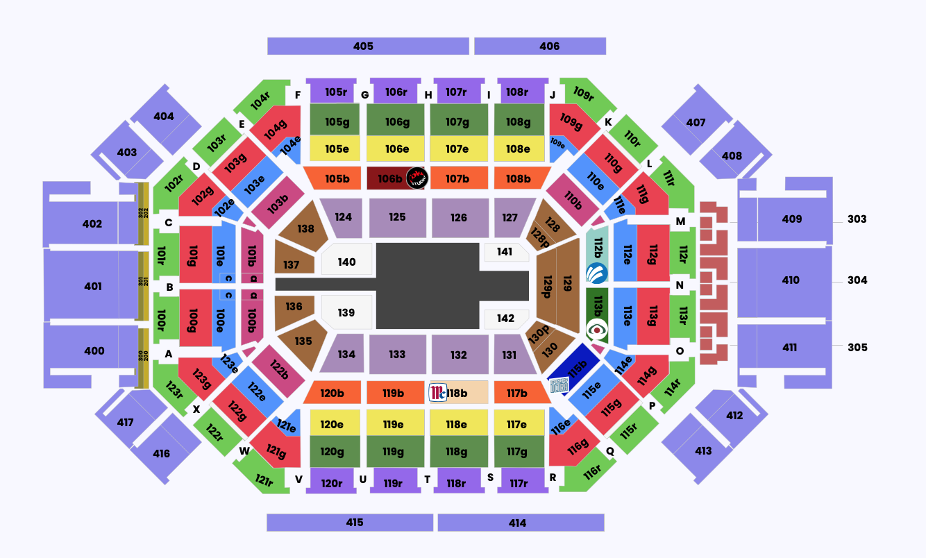 MAPA ARENA MONTERREY