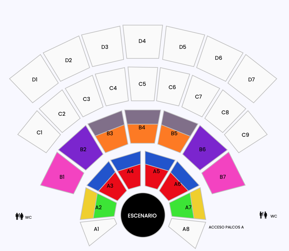 LULI PAMPIN EN OAXACA 2025 AUDITORIO GUELAGUETZA mapa