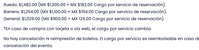 ENJAMBRE EN MORELIA 2025 PALACIO DEL ARTE precios