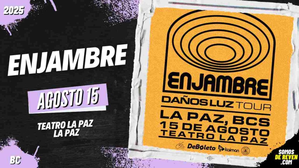 ENJAMBRE EN LA PAZ 2025 TEATRO LA PAZ