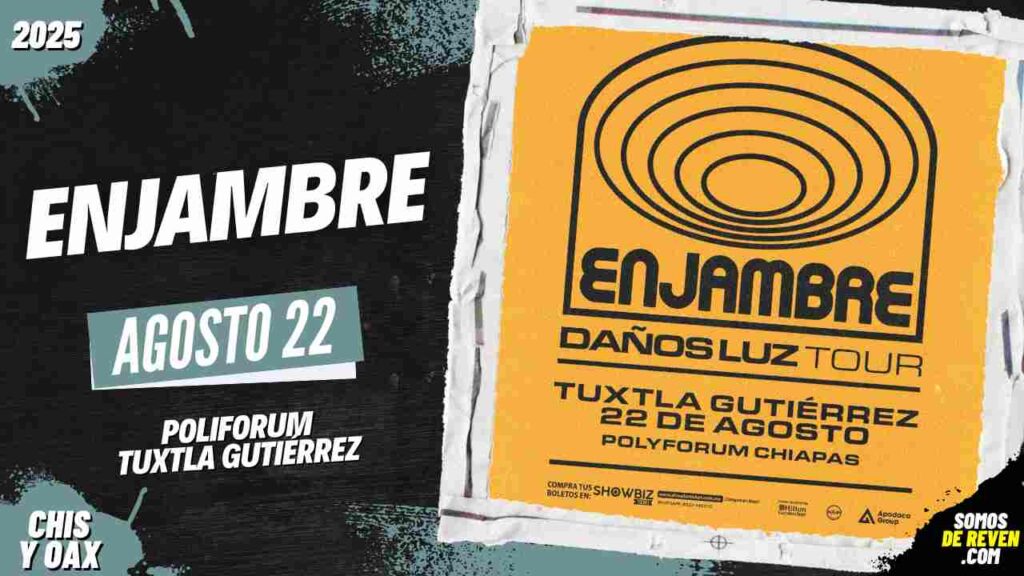 ENJAMBRE EN TUXTLA GUTIÉRREZ 2025 POLIFORUM