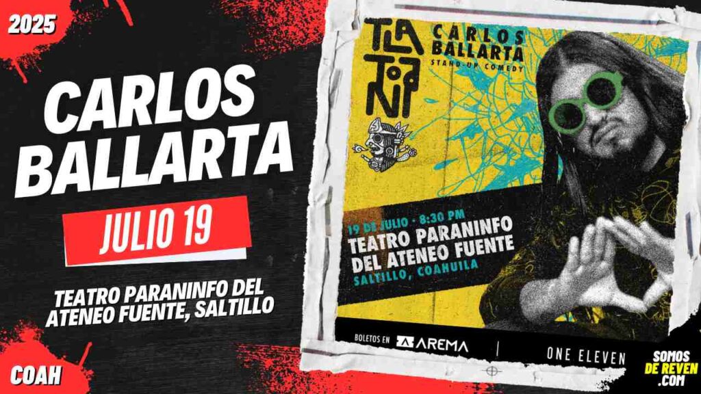CARLOS BALLARTA EN SALTILLO 2025 PARANINFO DEL ATENEO FUENTE