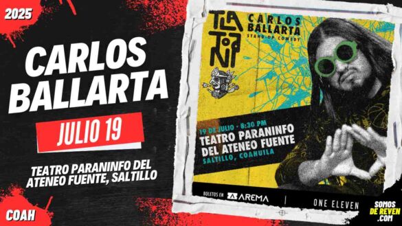 CARLOS BALLARTA EN SALTILLO 2025 PARANINFO DEL ATENEO FUENTE
