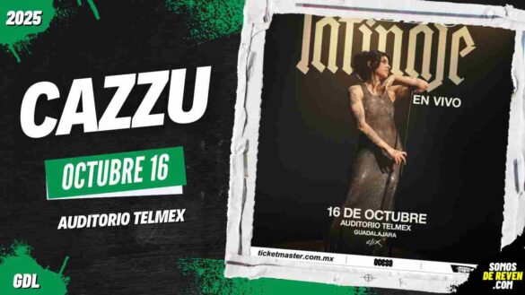 CAZZU EN GUADALAJARA 2025 AUDITORIO TELMEX