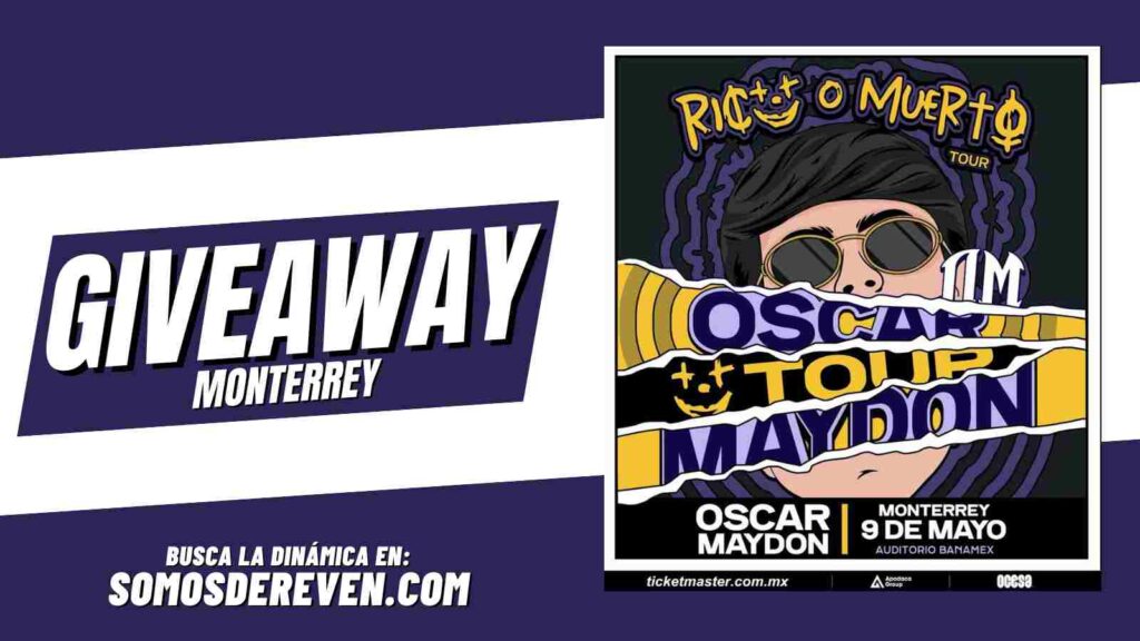 OSCAR MAYDON GIVEAWAY EN AUDITORIO BANAMEX 2025