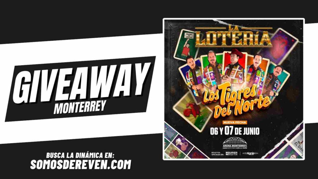 LOS TIGRES DEL NORTE GIVEAWAY EN ARENA MONTERREY 2025