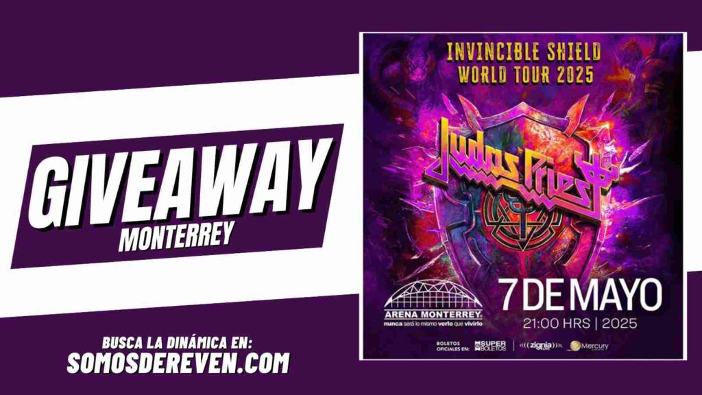 JUDAS PRIEST GIVEAWAY EN ARENA MONTERREY 2025