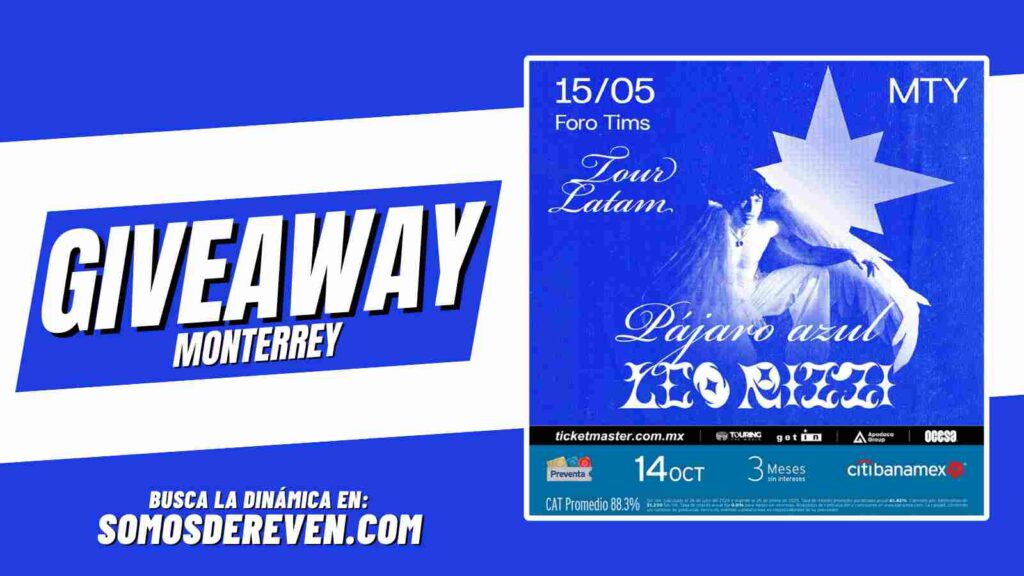 LEO RIZZI GIVEAWAY EN ARENA MONTERREY 2025