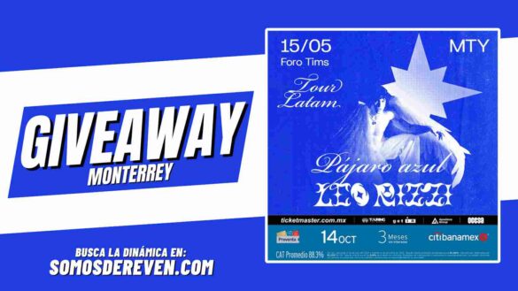 LEO RIZZI GIVEAWAY EN ARENA MONTERREY 2025