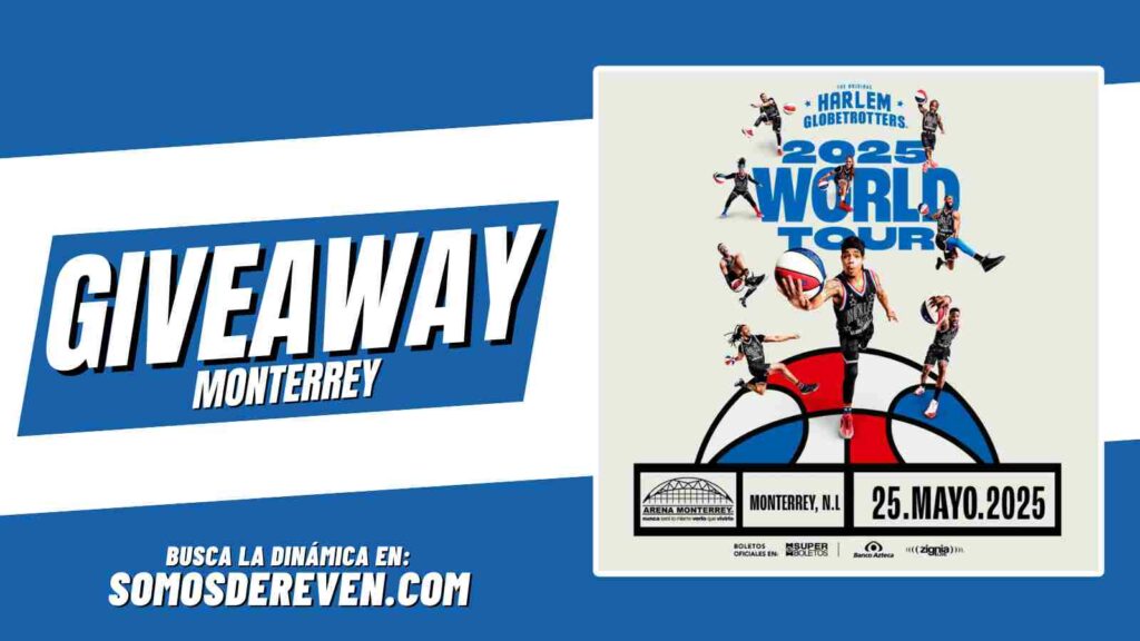 HARLEM GLOBETROTTERS GIVEAWAY EN ARENA MONTERREY 2025