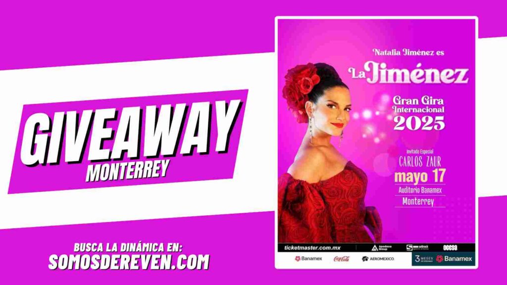 NATALIA JIMÉNEZ GIVEAWAY EN AUDITORIO BANAMEX 2025