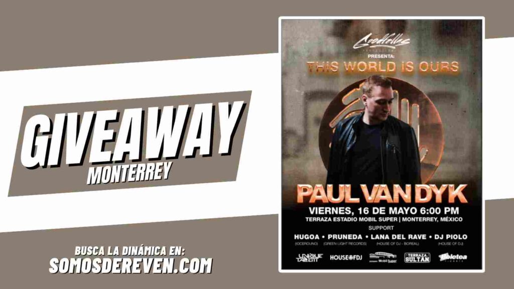 PAUL VAN DYK GIVEAWAY EN TERRAZA SULTÁN 2025