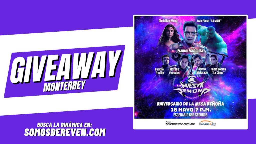 MESA REÑOÑA GIVEAWAY EN ESCENARIO GNP SEGUROS 2025