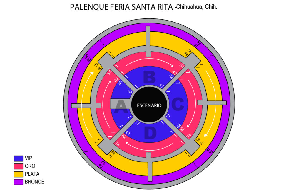 REMMY VALENZUELA Y CHUY LIZÁRRAGA EN CHIHUAHUA 2025 PALENQUE SANTA RITA mapa