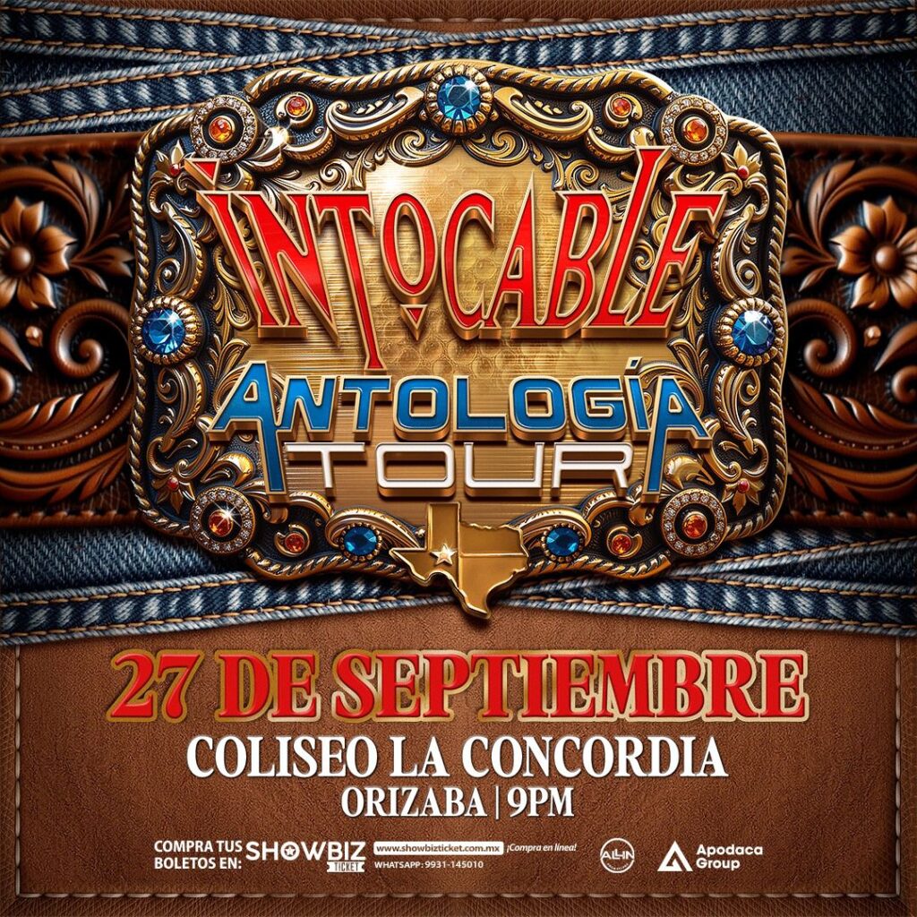 INTOCABLE EN ORIZABA 2025 COLISEO LA CONCORDIA