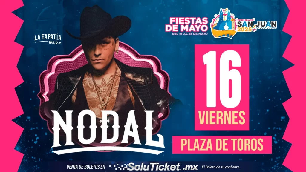CHRISTIAN NODAL EN FERIA SAN JUAN DE LOS LAGOS JALISCO 2025