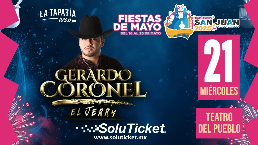 GERARDO CORONEL EN FERIA SAN JUAN DE LOS LAGOS JALISCO 2025