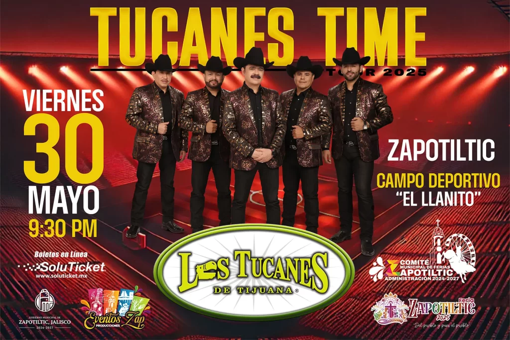 LOS TUCANES DE TIJUANA EN ZAPOTILTIC JALISCO 2025