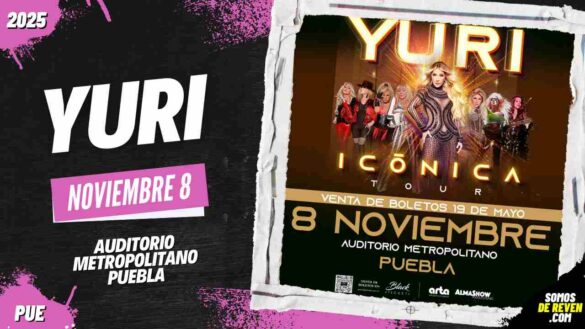 YURI EN PUEBLA 2025 AUDITORIO METROPOLITANO
