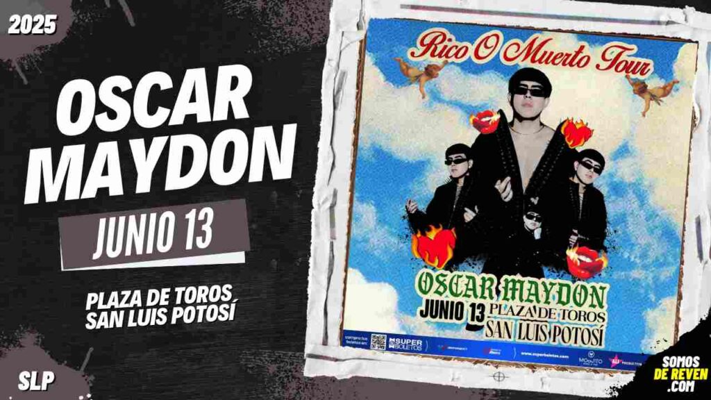 OSCAR MAYDON EN SAN LUIS POTOSÍ 2025 PLAZA DE TOROS