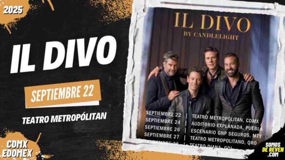 IL DIVO EN CDMX 2025 TEATRO METROPÓLITAN