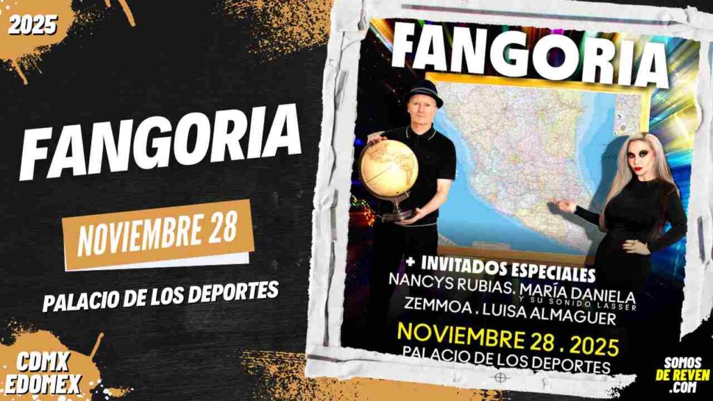 FANGORIA EN CDMX 2025 PALACIO DE LOS DEPORTES