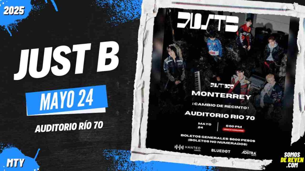 JUST B EN MONTERREY 2025 AUDITORIO RÍO 70