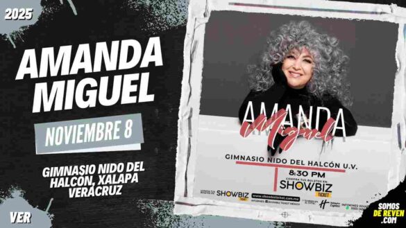 AMANDA MIGUEL EN XALAPA 2025 GIMNASIO NIDO DEL HALCÓN