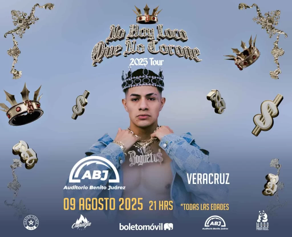 EL BOGUETO EN VERACRUZ 2025 AUDITORIO BENITO JUÁREZ