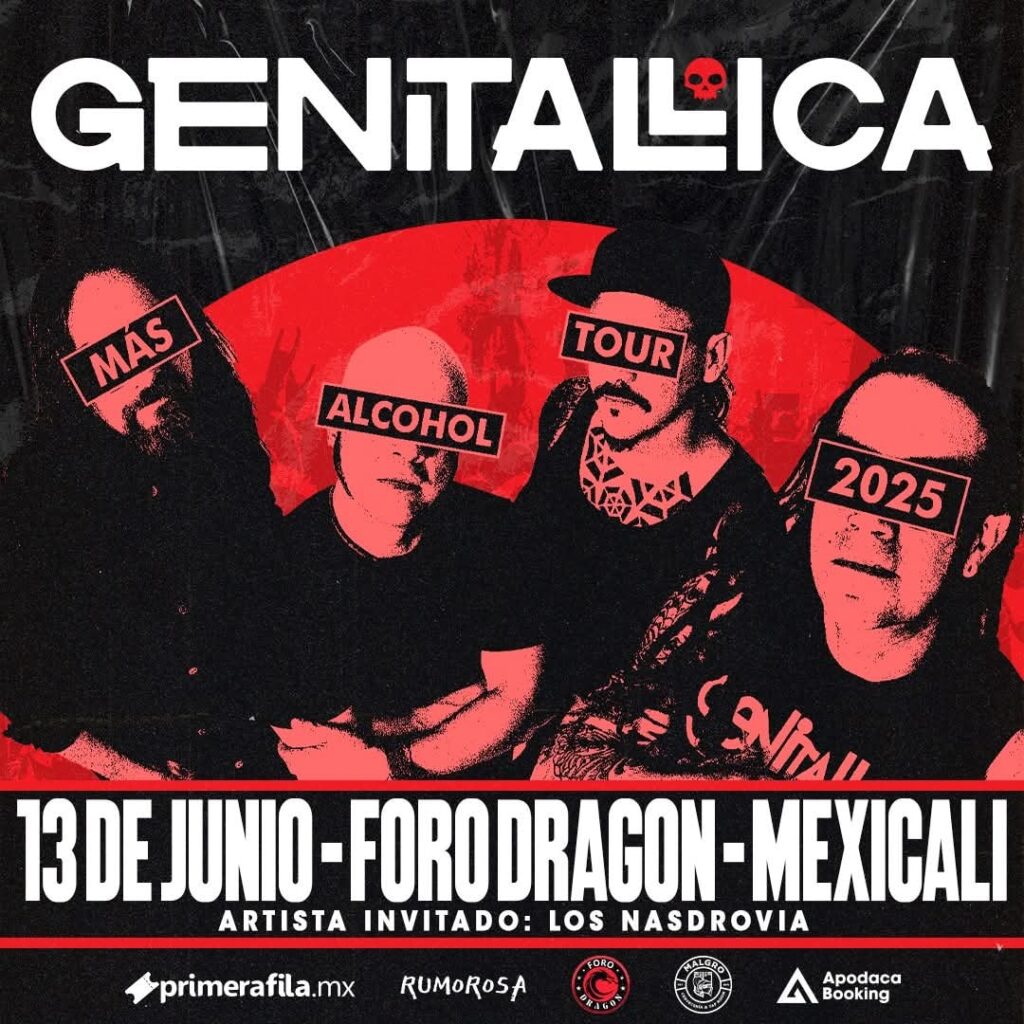 GENITALLICA EN MEXICALI 2025 FORO DRAGÓN