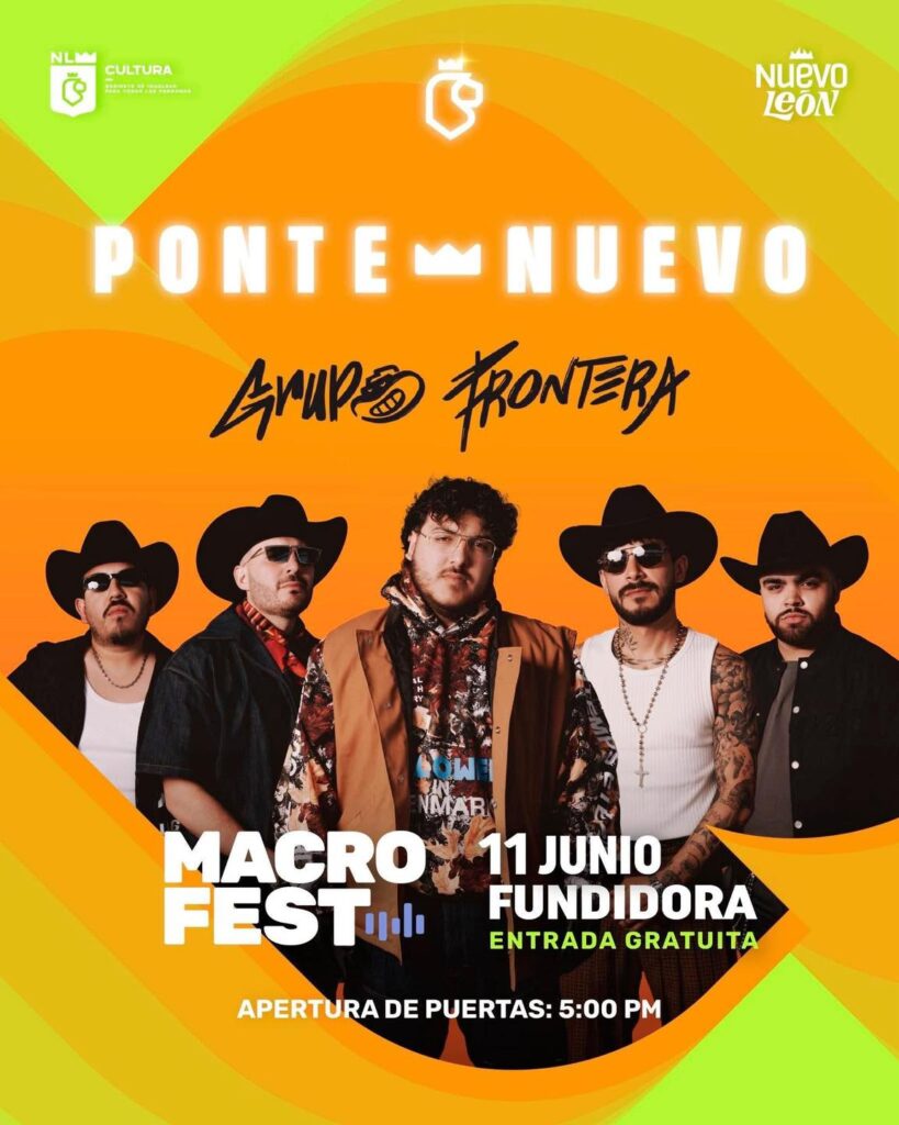 GRUPO FRONTERA EN MONTERREY MACRO FEST PARQUE FUNDIDORA