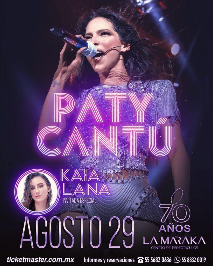 PATY CANTÚ EN CDMX 2025 LA MARAKA