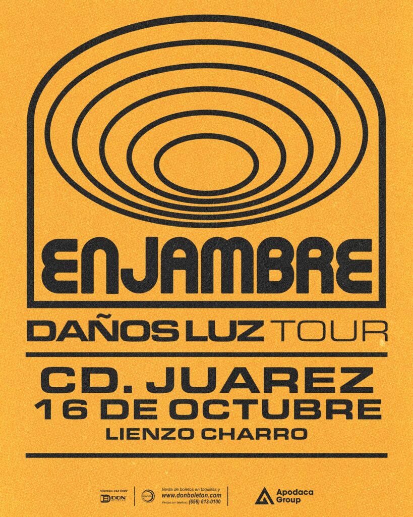 ENJAMBRE EN CIUDAD JUÁREZ 2025 LIENZO CHARRO