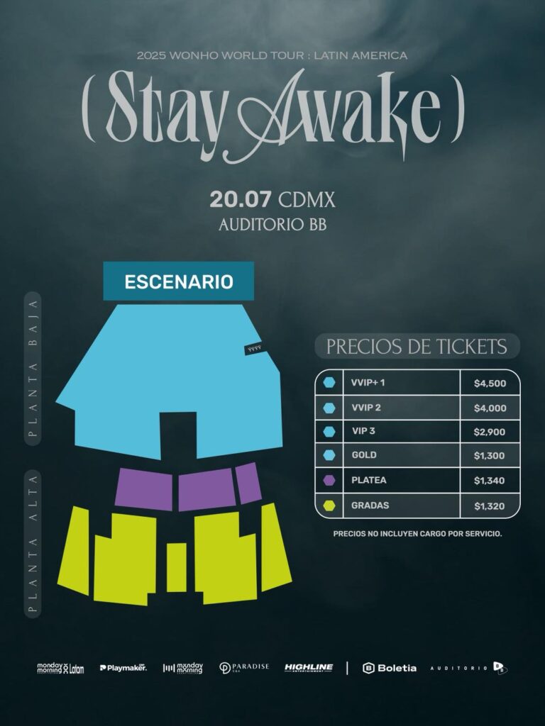 WONHO EN CDMX 2025 AUDITORIO BB