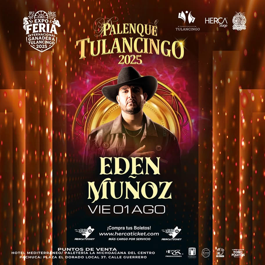 EDEN MUÑOZ EN PALENQUE TULANCINGO 2025 HIDALGO