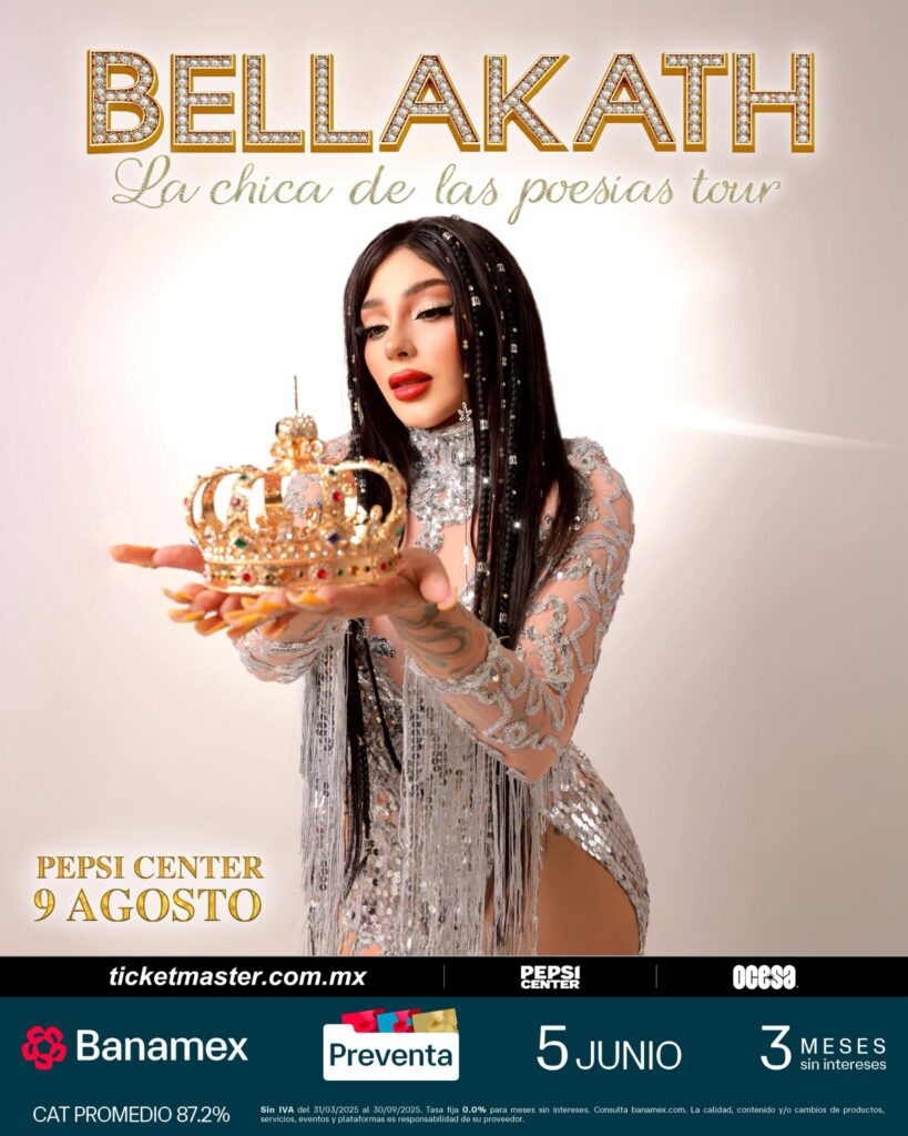 BELLAKATH EN CDMX 2025 PEPSI CENTER