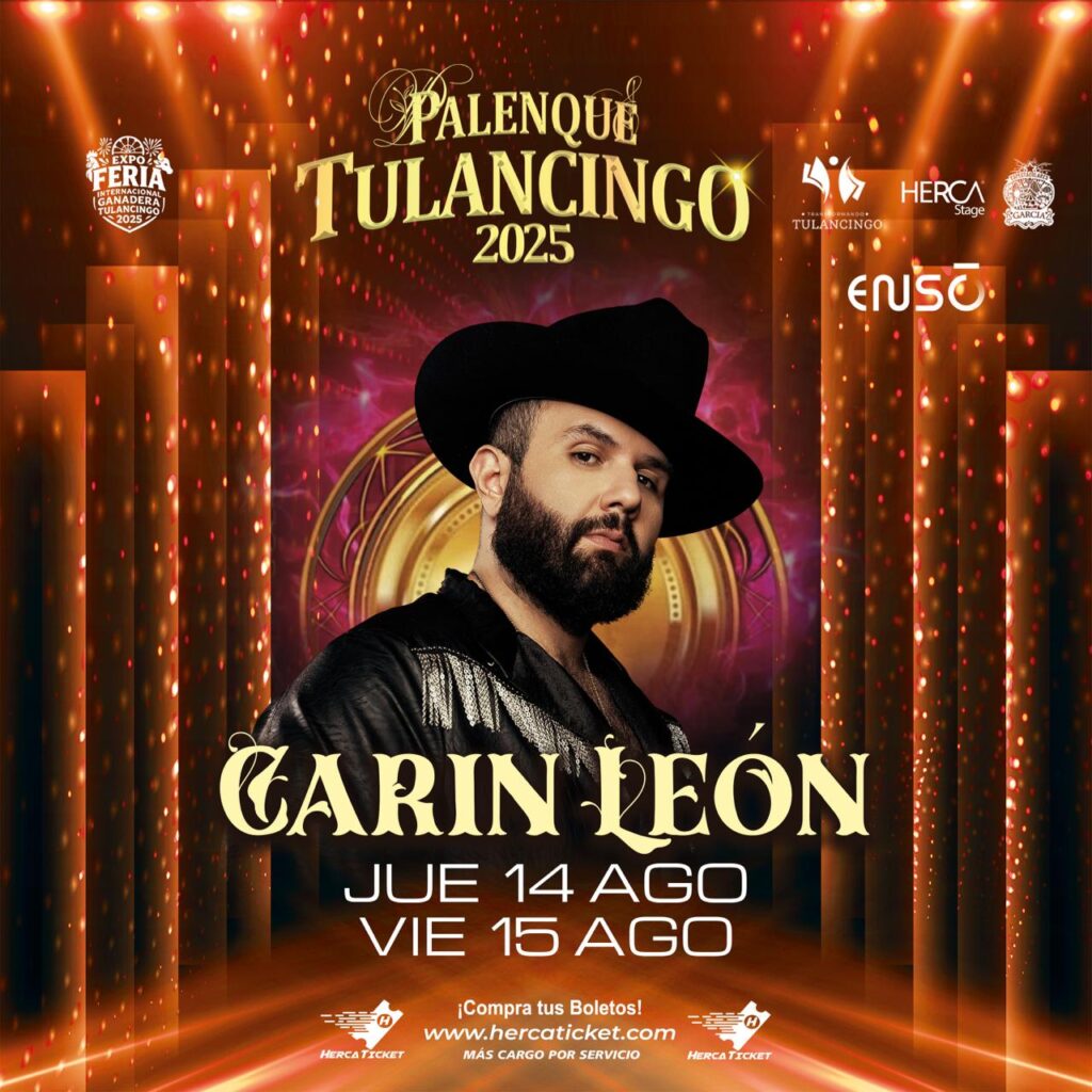 CARIN LEÓN EN PALENQUE TULANCINGO 2025 HIDALGO