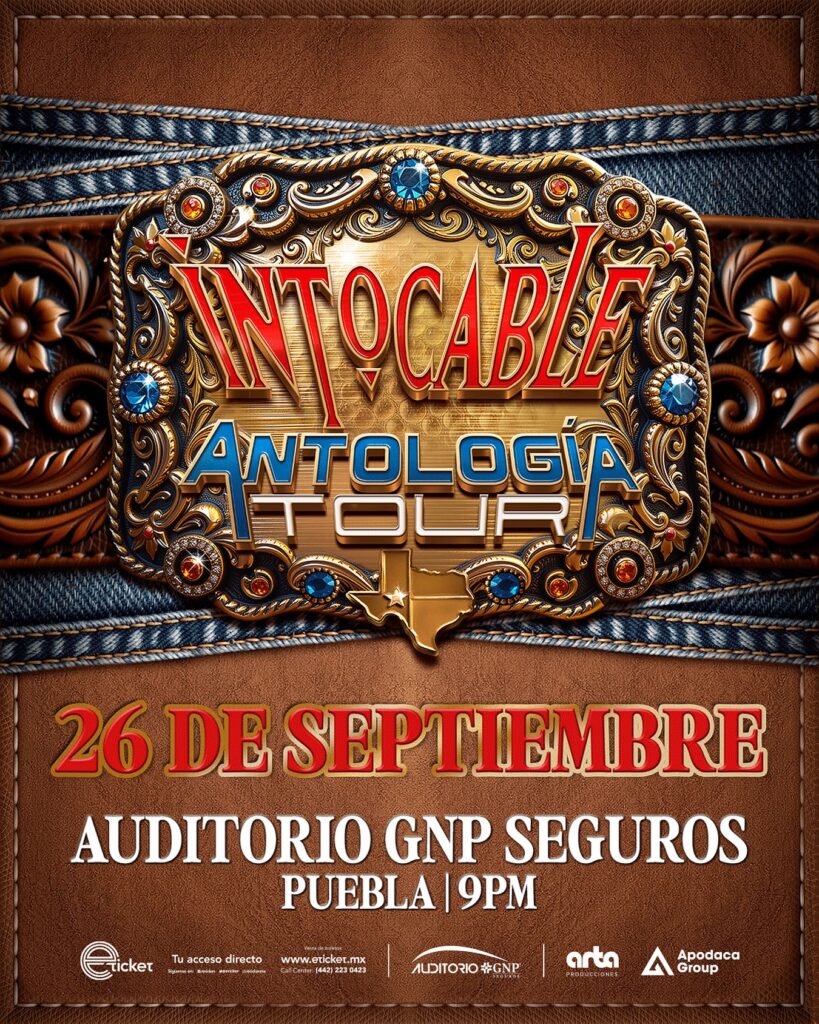 INTOCABLE EN PUEBLA 2025 AUDITORIO GNP SEGUROS