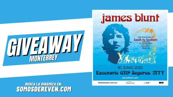 JAMES BLUNT MONTERREY GIVEAWAY