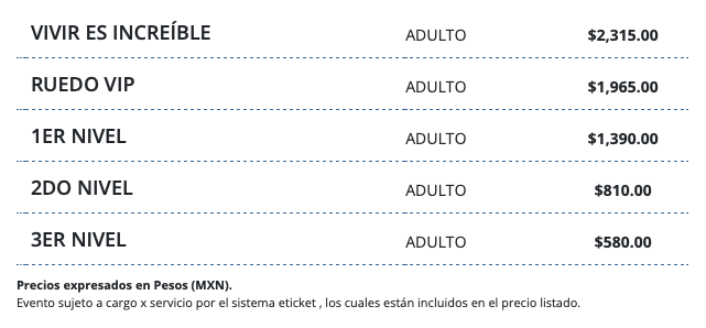 LOS HORÓSCOPOS DE DURANGO EN PUEBLA 2025 AUDITORIO GNP SEGUROS precios