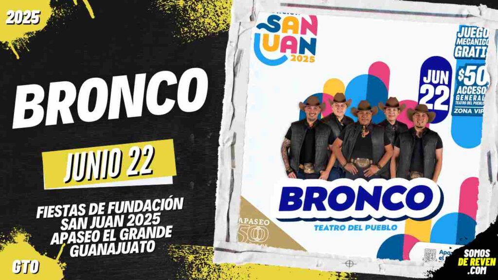 BRONCO EN FIESTAS DE FUNDACIÓN SAN JUAN 2025 GUANAJUATO