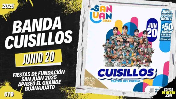 BANDA CUISILLOS EN FIESTAS DE FUNDACIÓN SAN JUAN 2025 GUANAJUATO